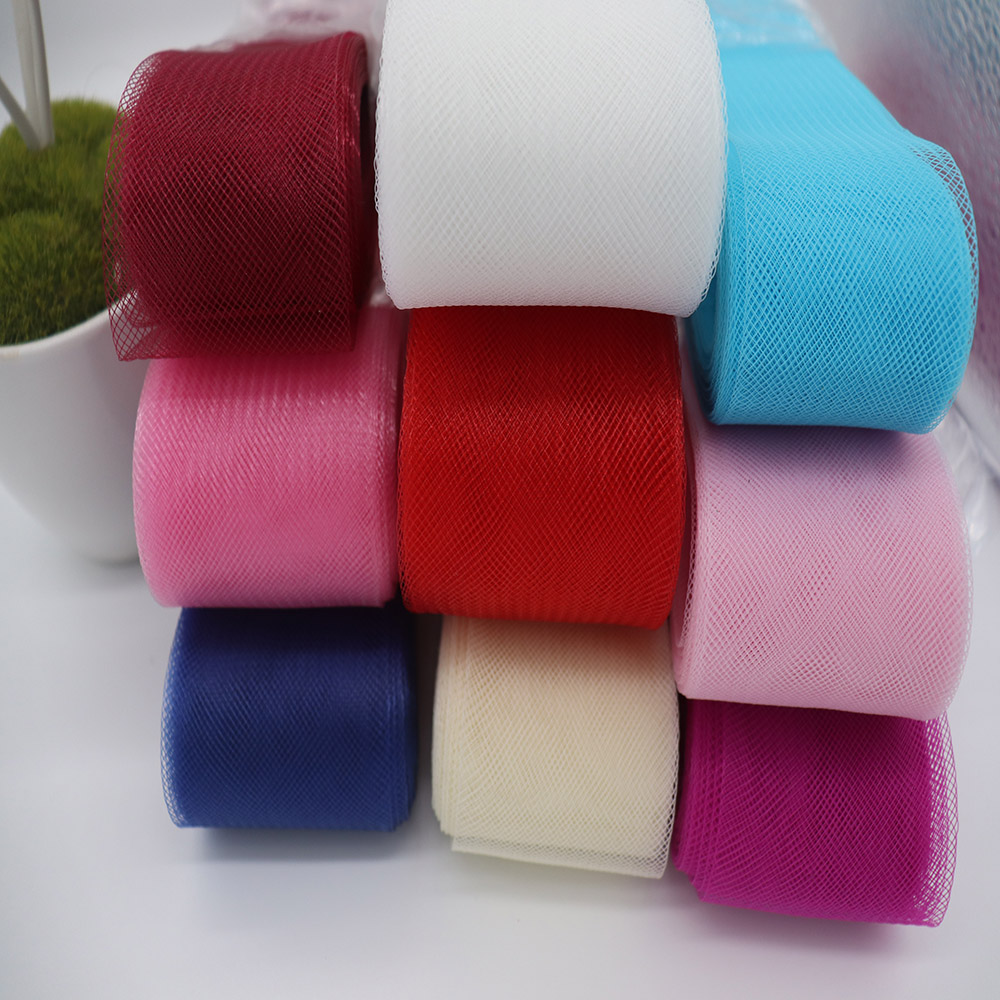 Sewing - 부드러운 폴리에스터 메쉬 리본 플랫 플레인