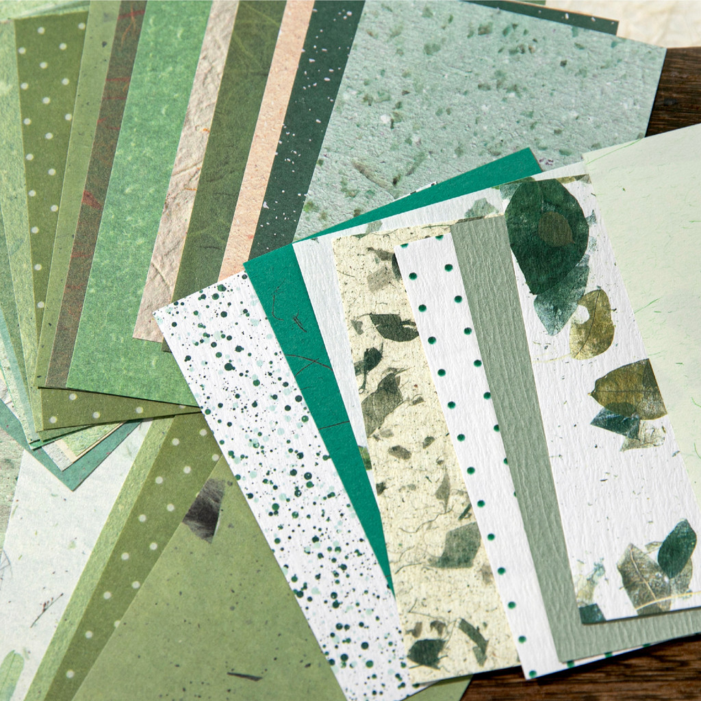 Vintage Junk Journal Scrapbooking Paper - 50개 빈티지 재료 종이 스크랩북킹 용지