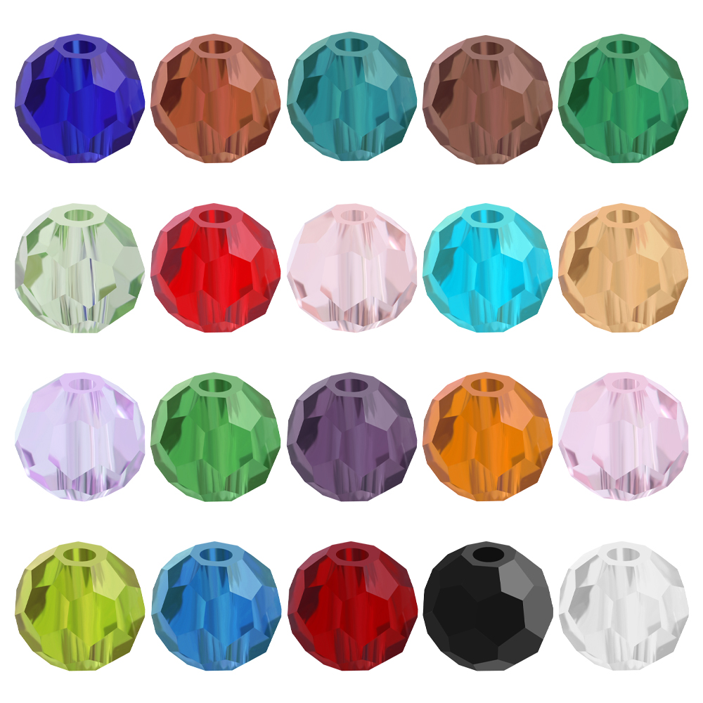 Glass Seed Beads 2Mm Jewelry Making - 32페이스 라운드 볼 2mm 3mm 4mm