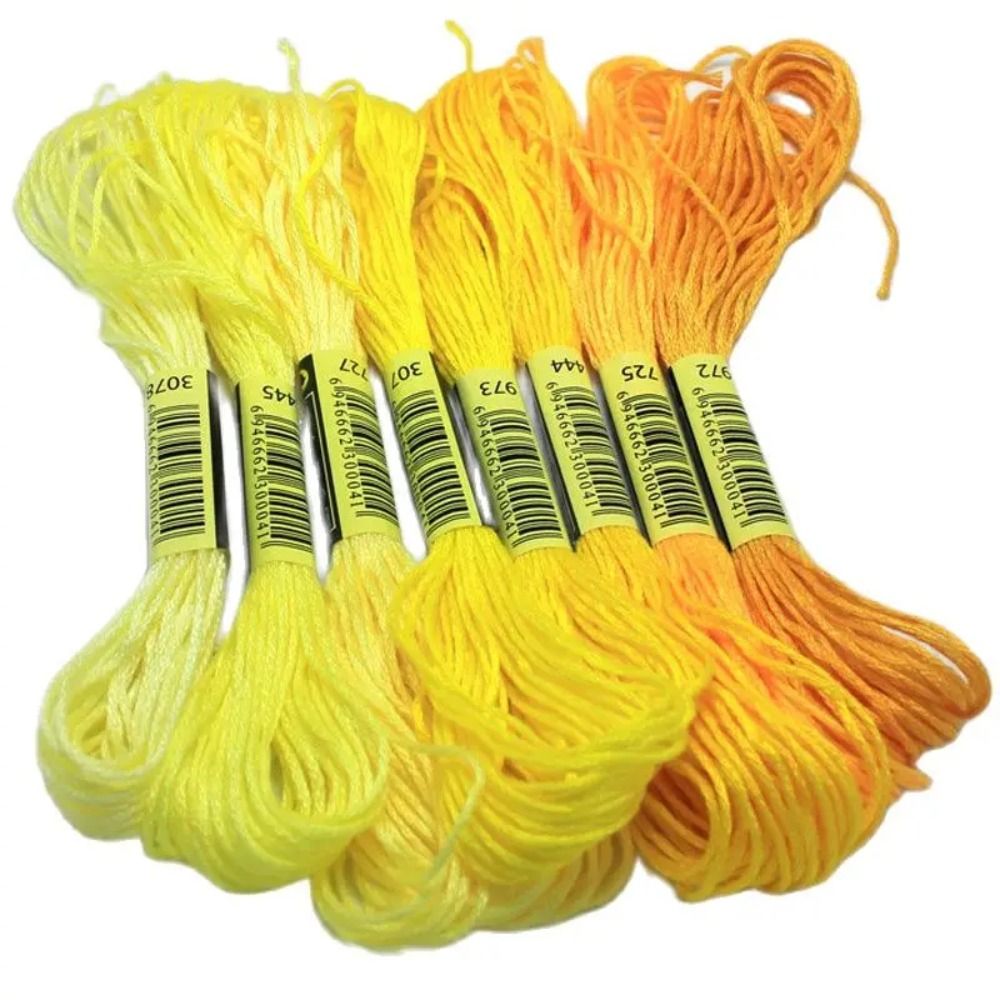 Cotton Embroidery Thread Skeins - 크로스 스티치 실, 독특한 스타일, 크로스