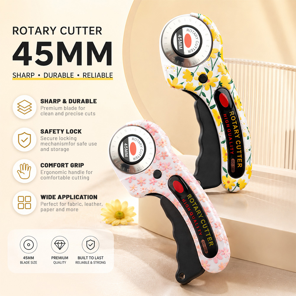 Rotary Cutter For Fabric 45Mm - 로터리 커터 45mm 카드 종이 재봉
