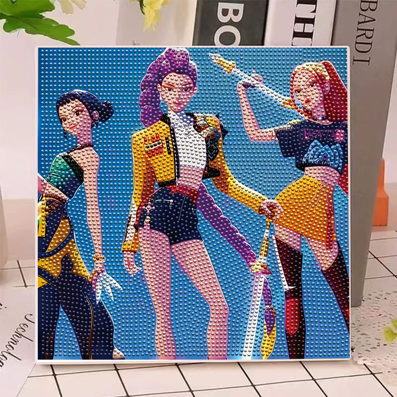 Craft Tools - 애니메이션 헌터즈 걸스 루미 밀라 조이