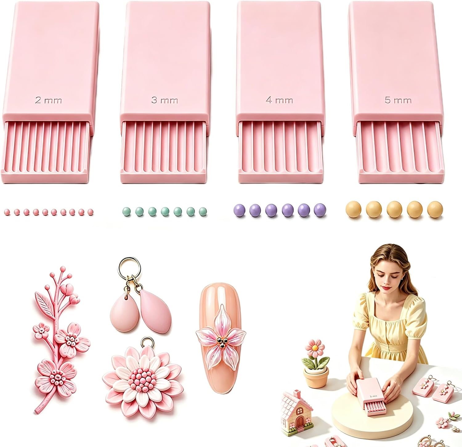 Craft Tools - 3D 프린트 점토 젤 볼 제작