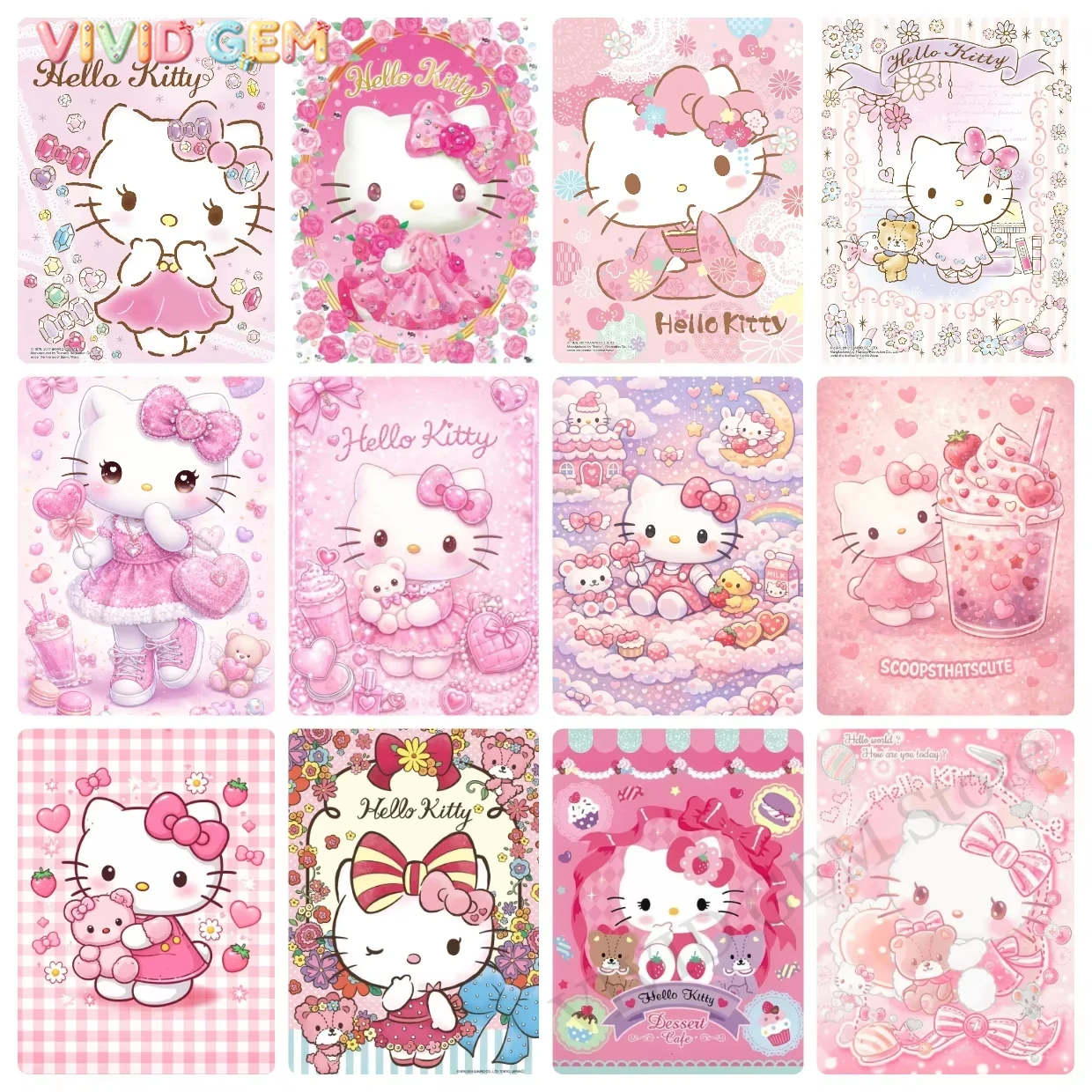 VIVID GEM 산리오 5D DIY 다이아몬드 페인팅 - 5D Diamond Painting Kit Full Drill 리뷰 및 가격
