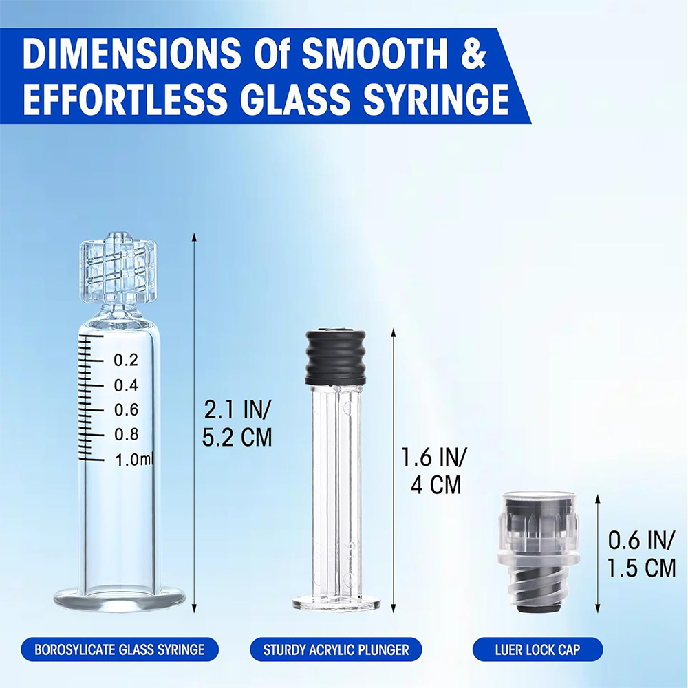 1ml 유리 루어형 애완동물 사료 계량기 재사용 가능한 - Craft Tools 리뷰 및 가격