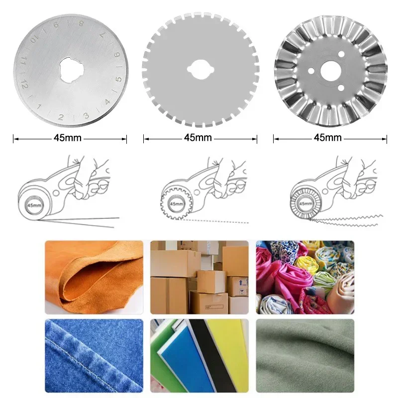 45MM 롤러 휠 나이프 천 절단 나이프 가죽 종이 직 - Rotary Cutter For Fabric 45Mm 리뷰 및 가격