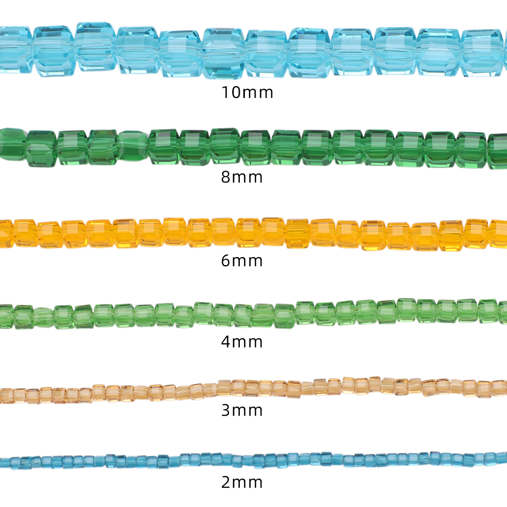 도매 스퀘어 비즈, 중국 비즈 면 크리스탈 유리 큐브  - Glass Seed Beads 2Mm Jewelry Making 리뷰 및 가격