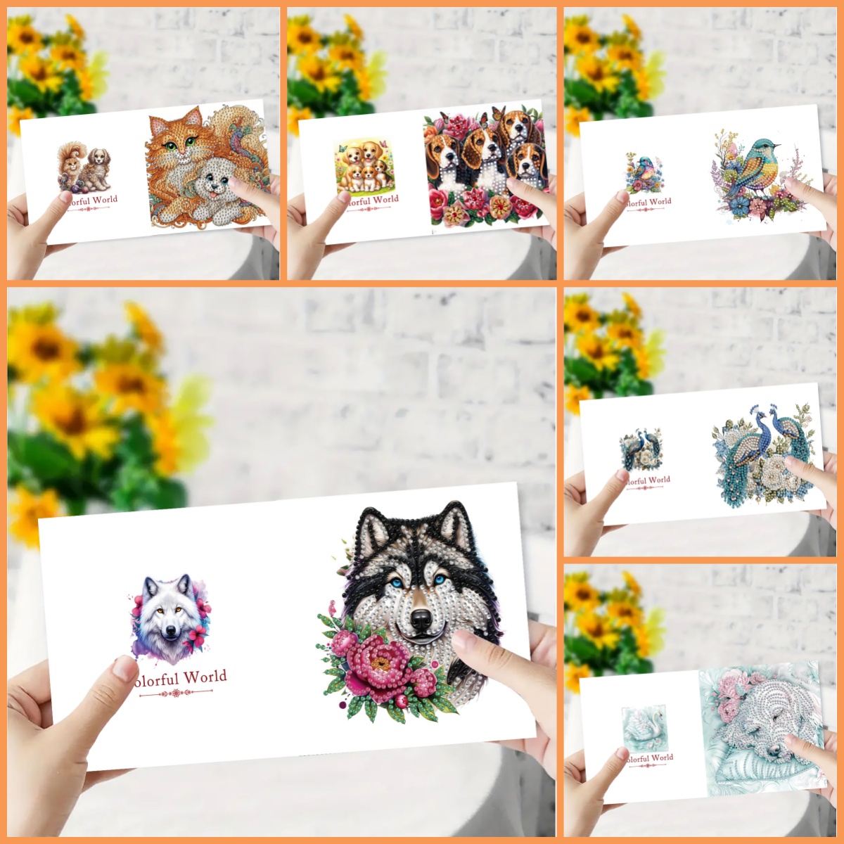 36/5000 6개 DIY 다이아몬드 페인팅 세트, 크 - Painting Supplies 리뷰 및 가격