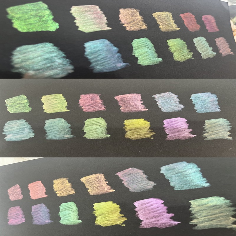 카멜레온 솔리드 수채화 물감 솔리드 펄리센트 수채화 안 - Watercolor Paint Set Solid Pigment 리뷰 및 가격